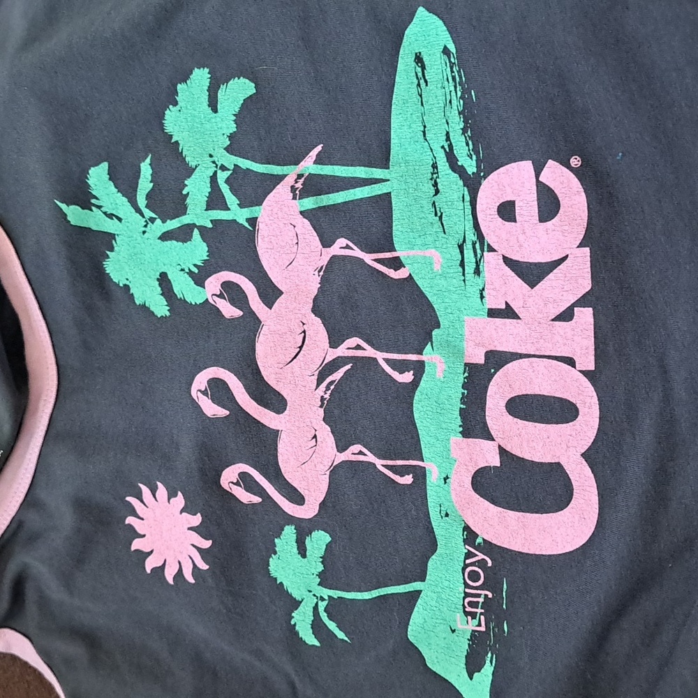 #022 Torrid 1 Ringer Graphic Tank Top - Picture 3 of 4